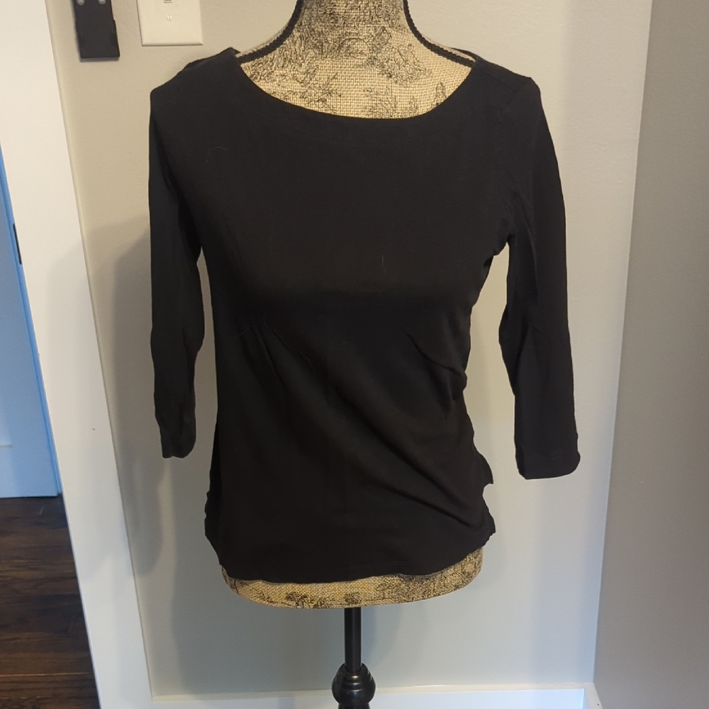 Chic Black Women's Blouse